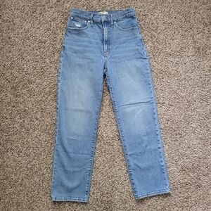 Madewell The Perfect Vintage Straight Jean Jeans Montville Wash ND521 Size 27